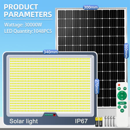 KKSKY Solar Lights Outdoor Heavy Duty Waterproof Energy-Saving Lamp