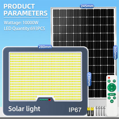 KKSKY Solar Lights Outdoor Heavy Duty Waterproof Energy-Saving Lamp