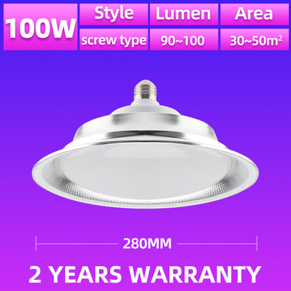 KKSKY High Bay Light Waterproof Led Bulb Industrial Power Factory Warehouse Super Bright Chandelier