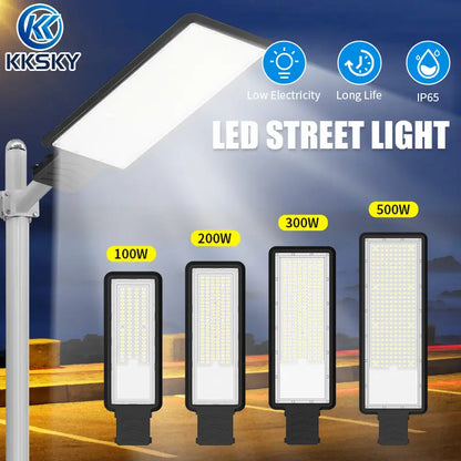 KKSKY 100w 200w 300w 500w led flood light die cast aluminum housing heat dissipation outdoor lamp