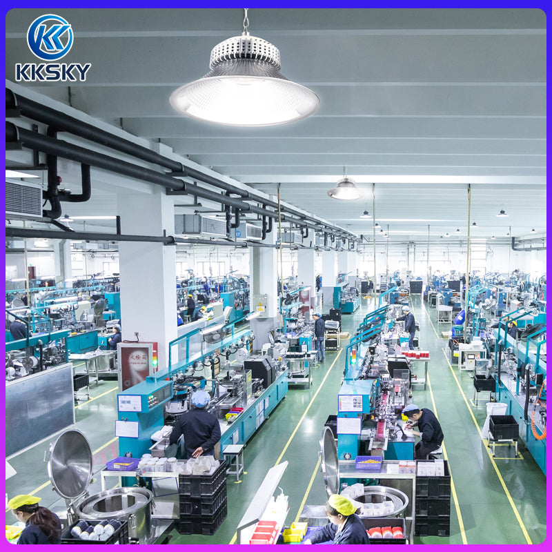 KKSKY High Bay Light LED IP65 Waterproof Warehouse Industrial Lamp Pendent lighting 100W 150W 200W