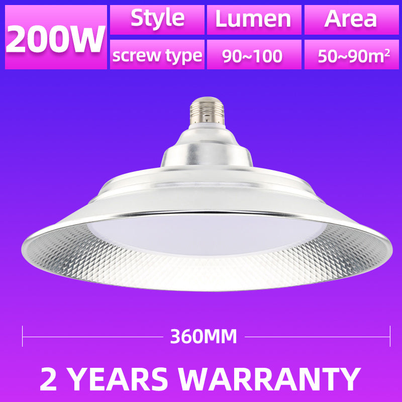 KKSKY High Bay Light Waterproof Led Bulb Industrial Power Factory Warehouse Super Bright Chandelier