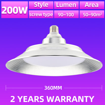 KKSKY High Bay Light Waterproof Led Bulb Industrial Power Factory Warehouse Super Bright Chandelier