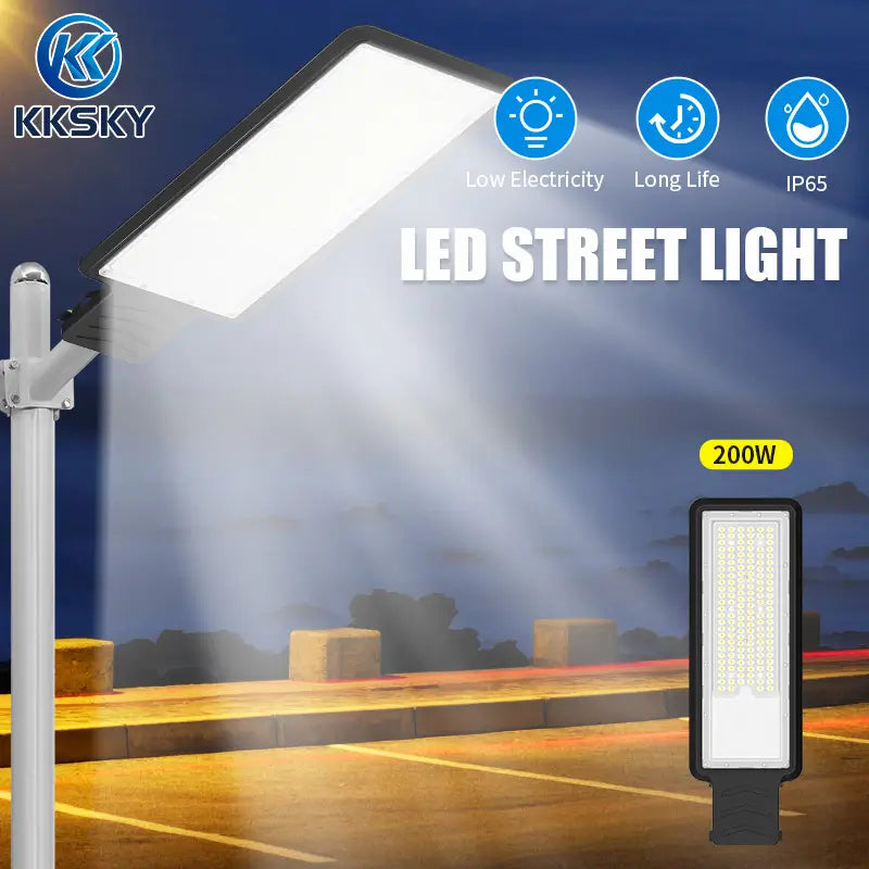 200w led electric flood outdoor waterproof light ip65 high‑lumen led street light for farm storefront commercial outdoor use