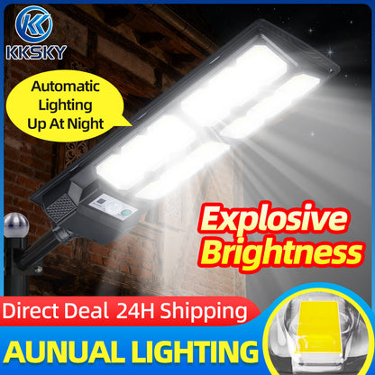 KKSKY 500W Solar Street Lights All In One Outdoor Waterproof Led Emergency Street Lamp