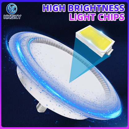 KKSKY High Bay Light Waterproof Led Bulb Industrial Power Factory Warehouse Super Bright Chandelier
