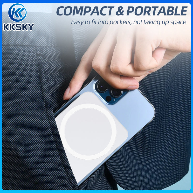 KKSKY Magnetic Wireless PowerBank Original 10000mAh mini Slim and Portable 15W Fast Charging Type C