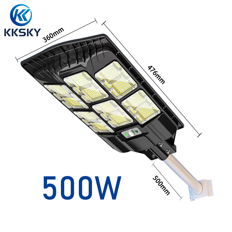 KKSKY Solar Street Light All In One Outdoor Waterproof IP67 LED Intelligent Lights control Heavy Duty
