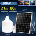 KKSKY Solar Light Bulb Outdoor Waterproof IP65 LED Portable Solar Emergency Camping Lights
