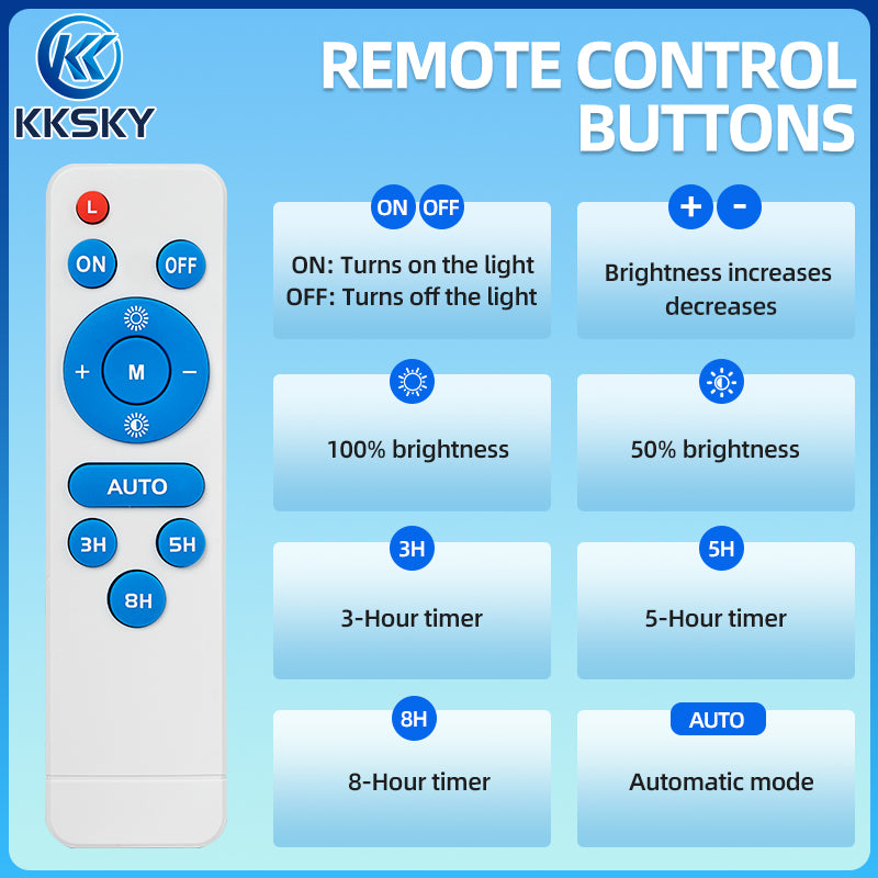 KKSKY Solar Light Outdoor Waterproof LED 800W Original Flood Street Lights With Panel