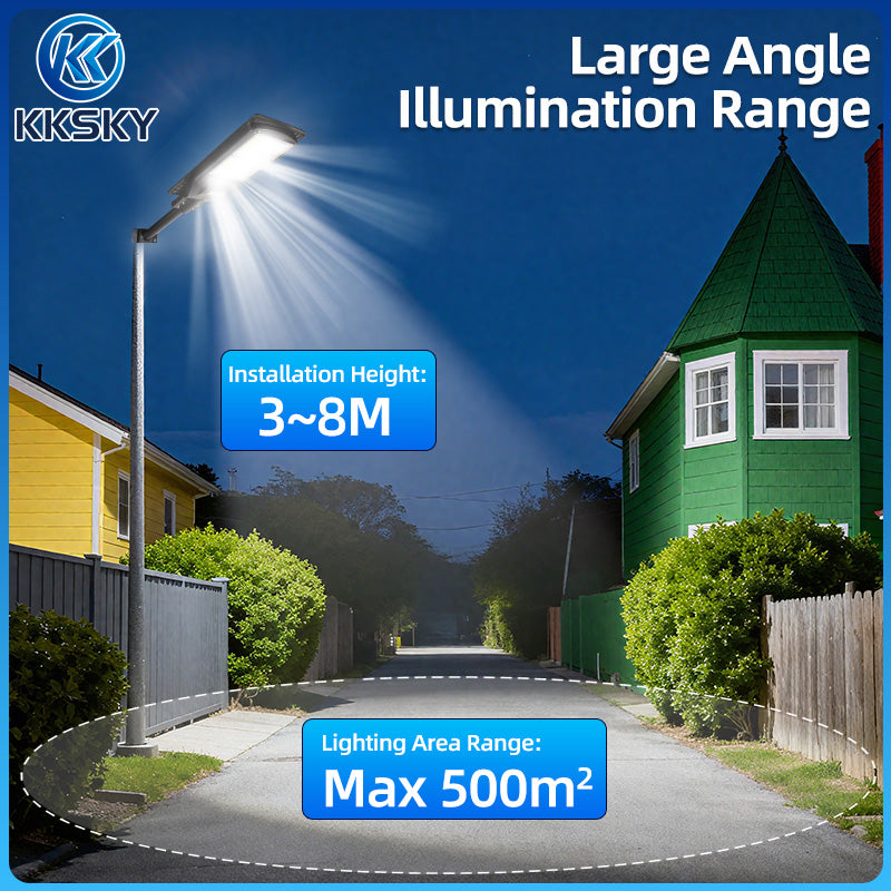 KKSKY Solar Light Solar Street Light Buy 1 Take 1 Outdoor Waterproof Automatic Sensor Lamp With Remote