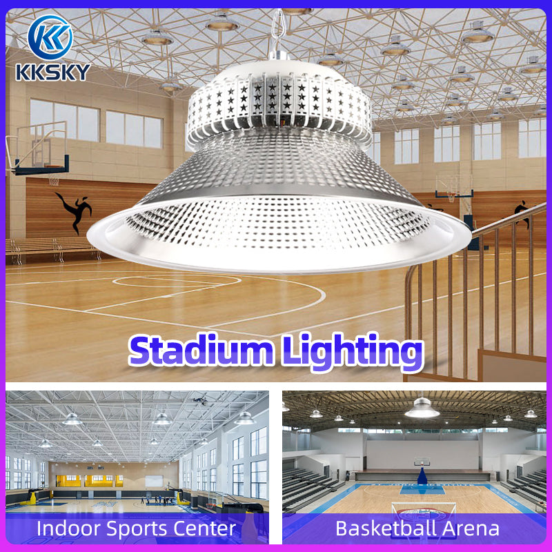 KKSKY High Bay Light LED IP65 Waterproof Warehouse Industrial Lamp Pendent lighting 100W 150W 200W