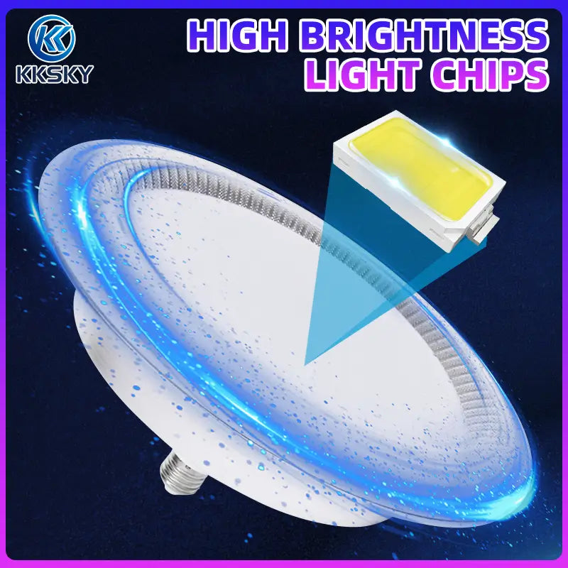 KKSKY High brightness LED chips for LED High Bay Light large space industrial ceiling lighting bulb