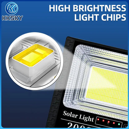 Installation Accessories for KKSKY Solar LED Flood Light, Including Mounting Screws and Backup Batteries