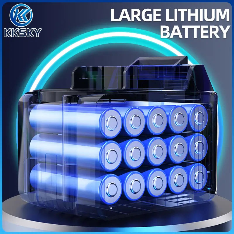 Large lithium battery pack for 800W solar outdoor waterproof led flood street light long runtime