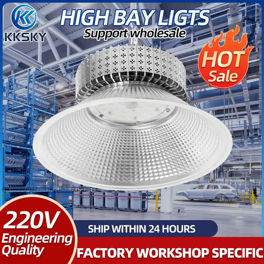 Wholesale LED high bay light 220V engineering quality hot sale lamp for factory workshop industrial lighting