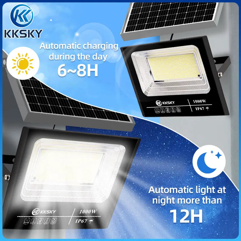 kksky Durable waterproof design for exterior solar lights