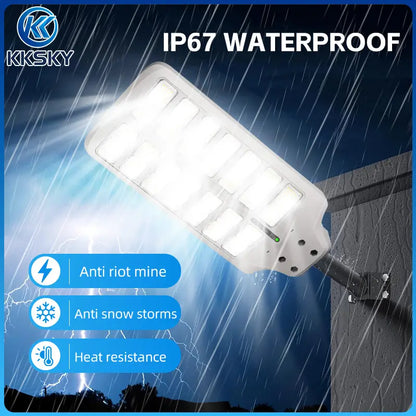 IP67 waterproof solar street light, rainproof snowproof heat resistant, heavy duty for Philippines outdoor harsh weather